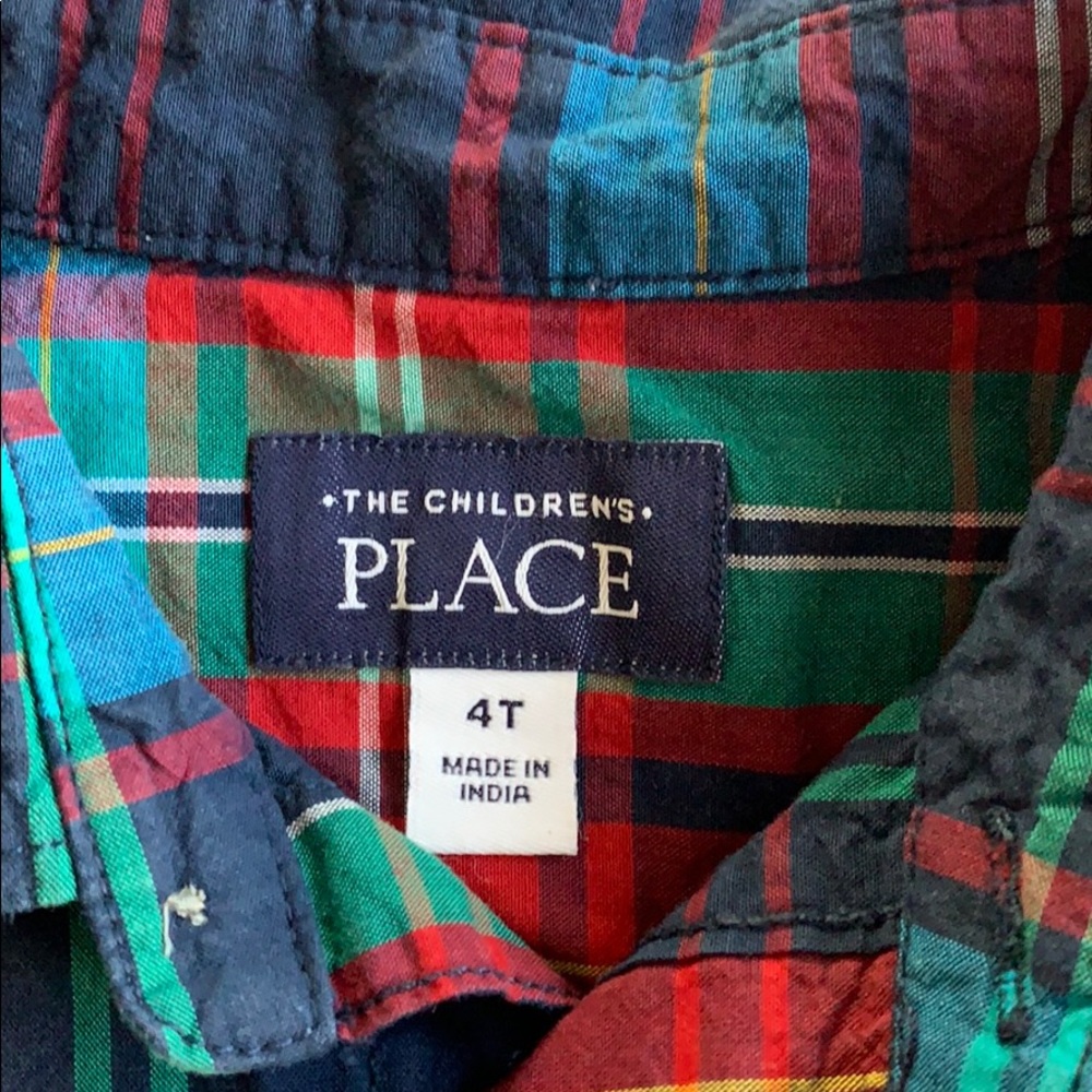 Plaid button down - Picture 4 of 6
